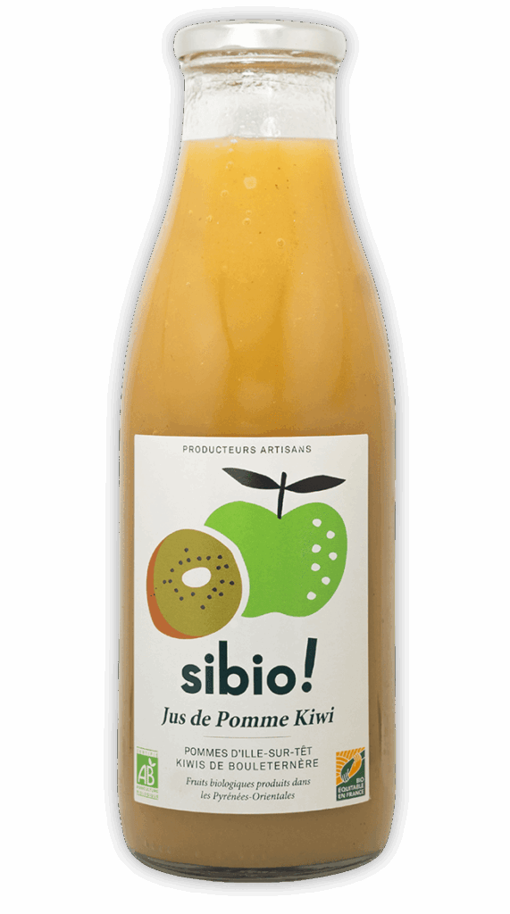 Jus de pomme et kiwi
