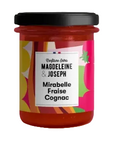Confiture de mirabelle, fraise et cognac