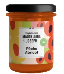 Confiture de pêche et abricot