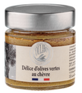 Délice d’olives vertes au chèvre