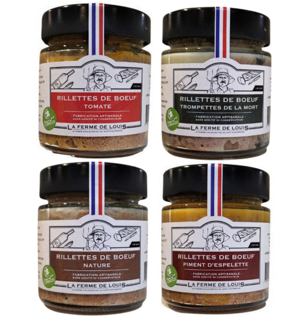 Rillettes de boeuf nature