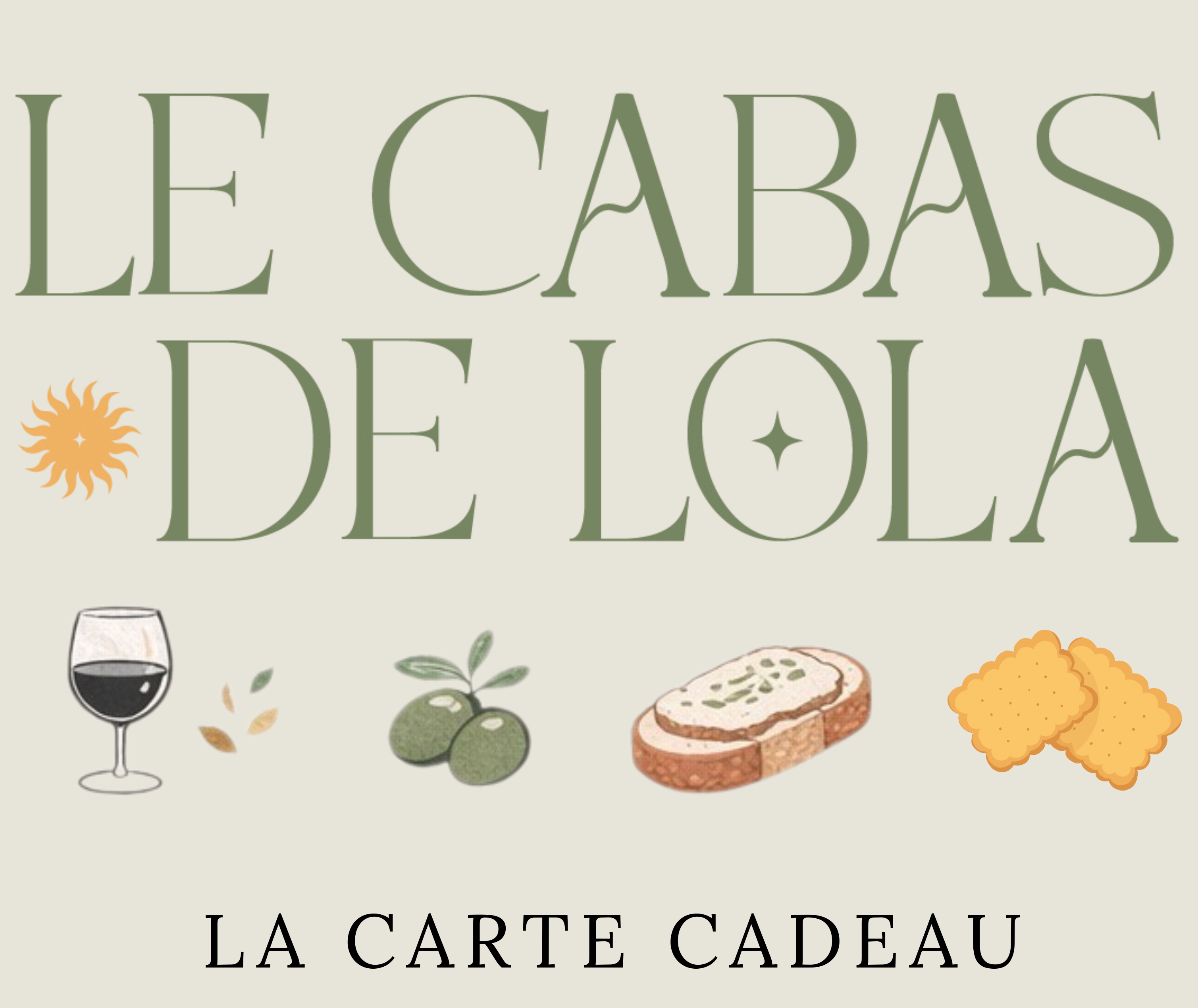 Carte cadeau Le Cabas de Lola