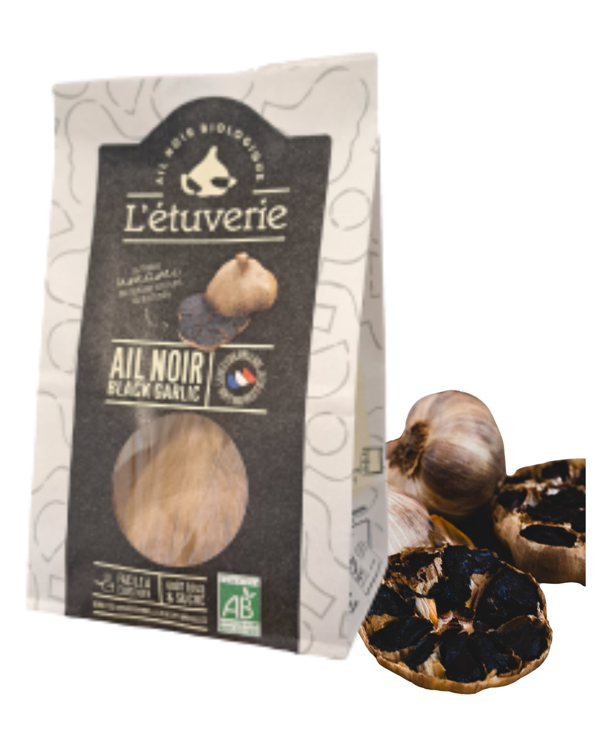 Tête d'ail noir