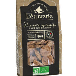 Biscuits à l'ail noir