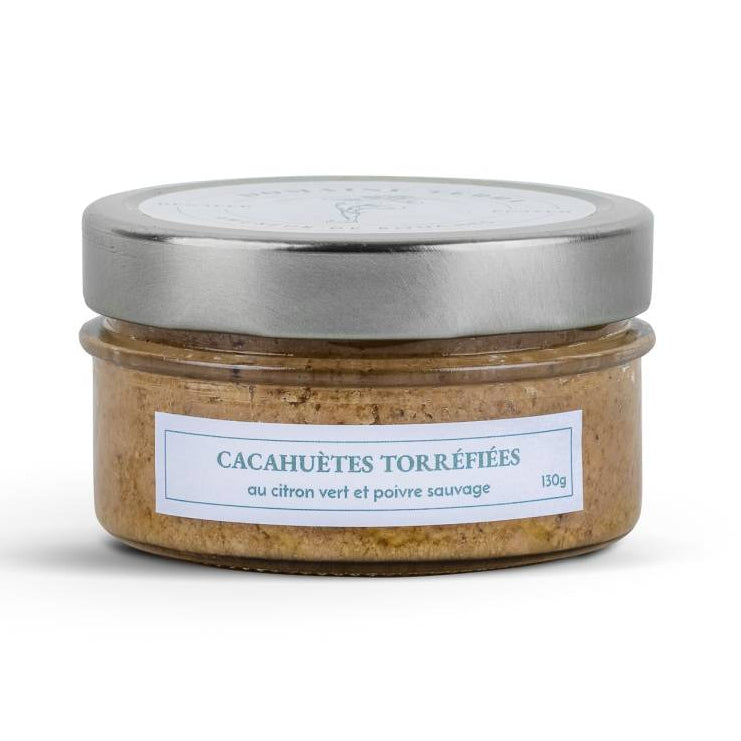 Cacahuètes torréfiées au citron vert et poivre sauvage