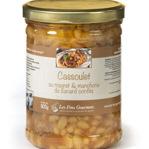 Cassoulet aux manchons et magret confit