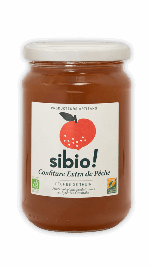 Confiture de pêche