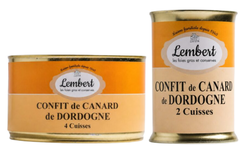 Confits de canard du Périgord