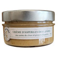 Crème d'asperge des landes aux zestes de citron