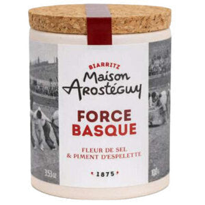 Force basque, fleur de sel et piment d'Espelette