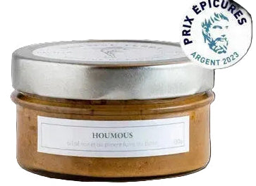 Houmous à l'ail noir