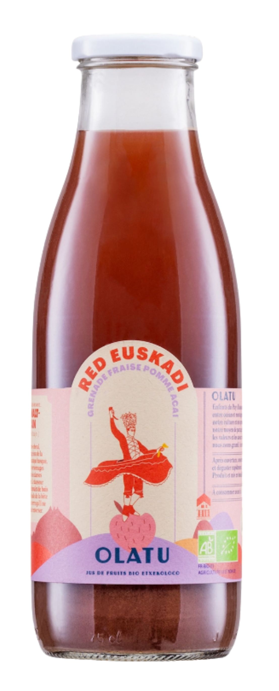 Jus de fruits rouges bio - Red Euskadi
