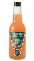 Jus de pomme pétillant