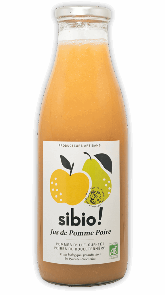 Jus de pomme et poire