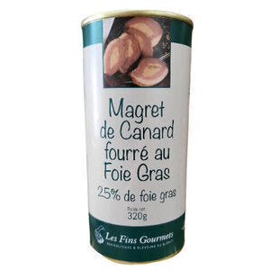 Magret fourré au foie gras