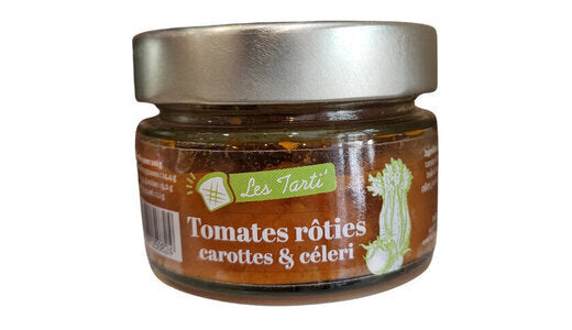 Tarti’ tomates rôties carottes et céleri