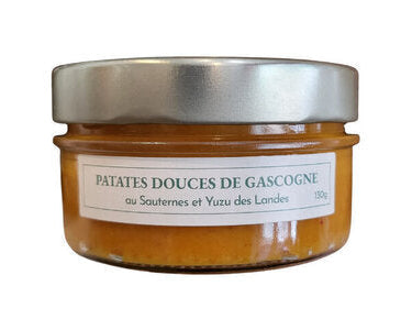 Patate douce au Sauternes et Yuzu des Landes