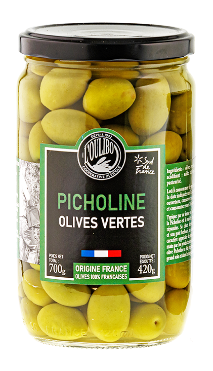 Olives Picholines vertes