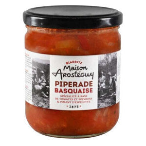 Piperade basquaise (tomates, poivrons et piment d'Espelette)