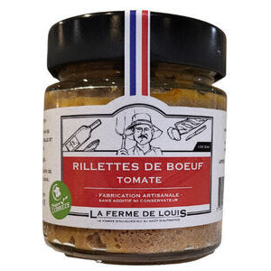 Rillettes de boeuf tomate